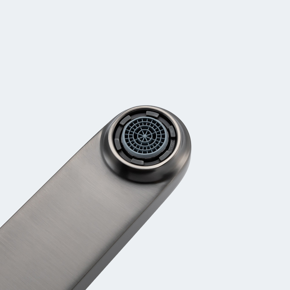 Смеситель для раковины высокий GAPPO G1010-29 графит Киев - изображение 4