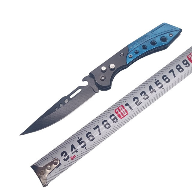 Нож выкидной Ming 017 Blue Днепр - изображение 3