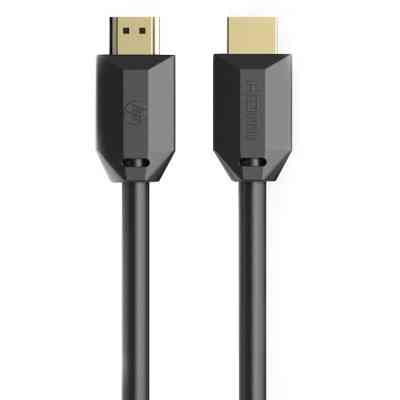 Кабель мультимедийный HDMI M to HDMI M 3.0m V2.0 4K60Hz HP (DHC-HD01-03M) Винница