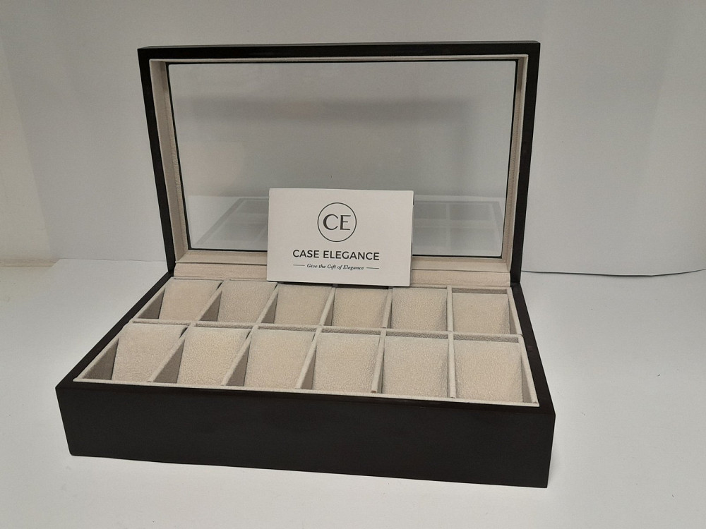 Скринька для зберігання годинників 12 комірок Луцьк - фото 4