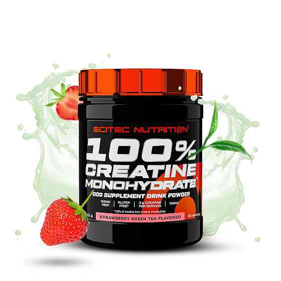 Creatine monohydrate 100% 300 gr (Strawberry green tea) Луцк