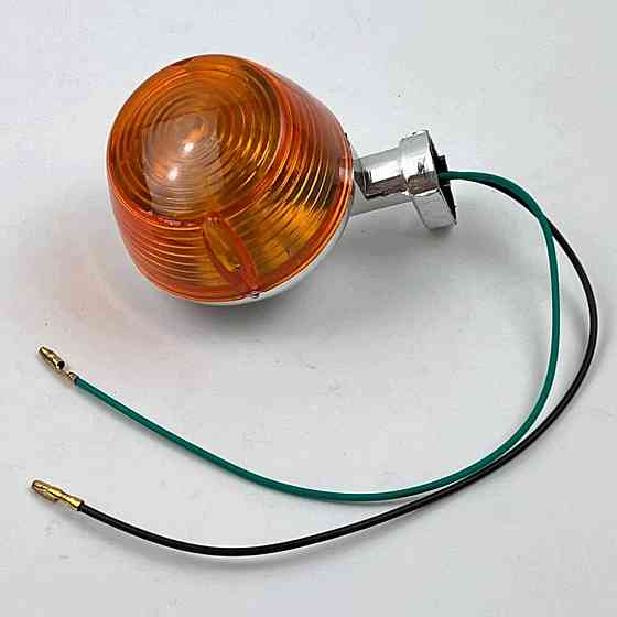 Повороти мопед Дельта мопед Актив (круглі, хром 1шт) Мукачево