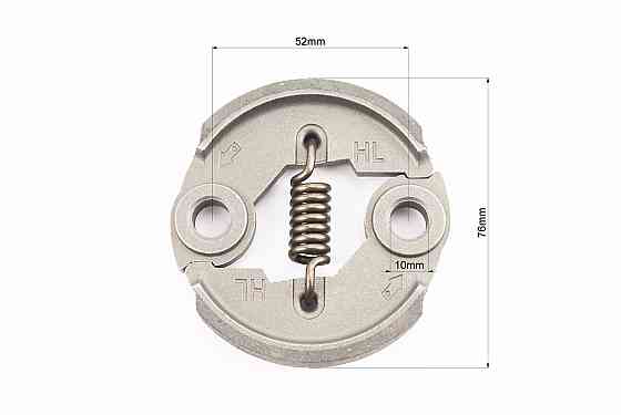 Зчеплення (коротка пружина) D-76mm, метал Киев