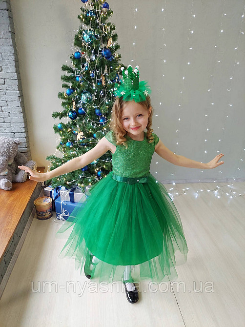 Сукня Весни Зелене ошатне пишне плаття 98-128 Кривий Ріг - фото 9