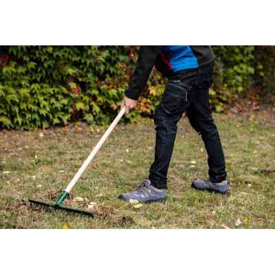 Грабли Verto 18 зубців, ширина 47см, 140см, 1.3кг (15G058) Винница