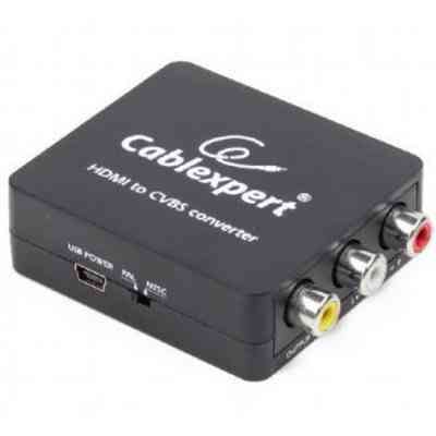 Конвертор HDMI to 3 x RCA Cablexpert (DSC-HDMI-CVBS-001) Винница