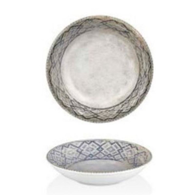 Тарілка By Bone серія "Rug" глибока 21 см 800 мл (RUG-FL-21-CK) Вінниця - фото 1