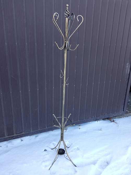Кована вішалка стійка підлогова для одягу M-083 для одягу Київ - фото 3