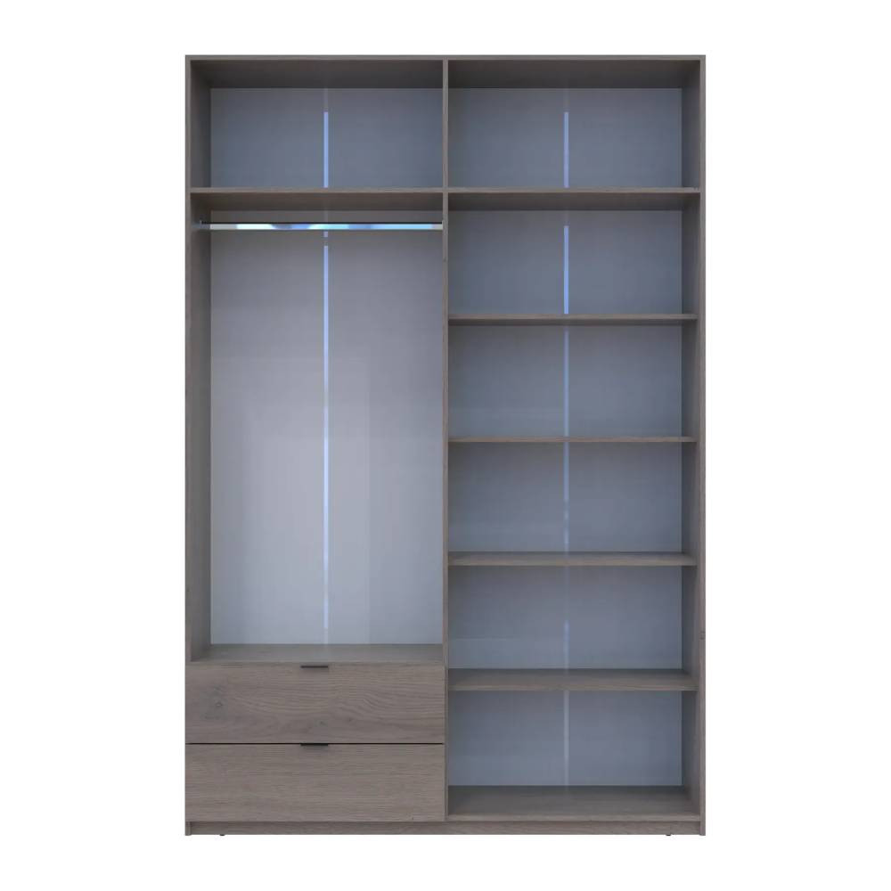 Шкаф распашной с антресолью Doros Лукас 160х50х240 см Канноло (DRS-011881) Днепр - изображение 7