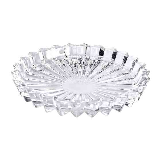 Набор из 6 блюд для подачи по 12 см стеклянные прозрачные круглые HP-YH-31 Киев