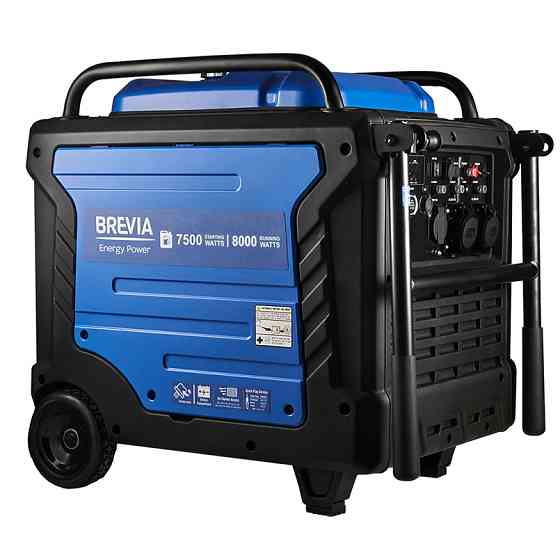 Генератор Brevia інверторний бензиновий 8,0кВт (ном 7,5кВт) з електростартером Львів