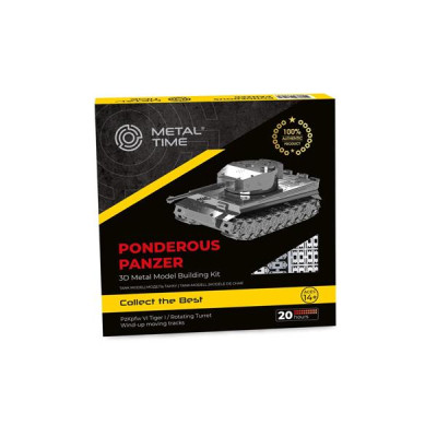 Конструктор Metal Time Колекцiйна модель Ponderous Panzer Heavy Tank Важкий танк Тигр (MT020) Вінниця - фото 10