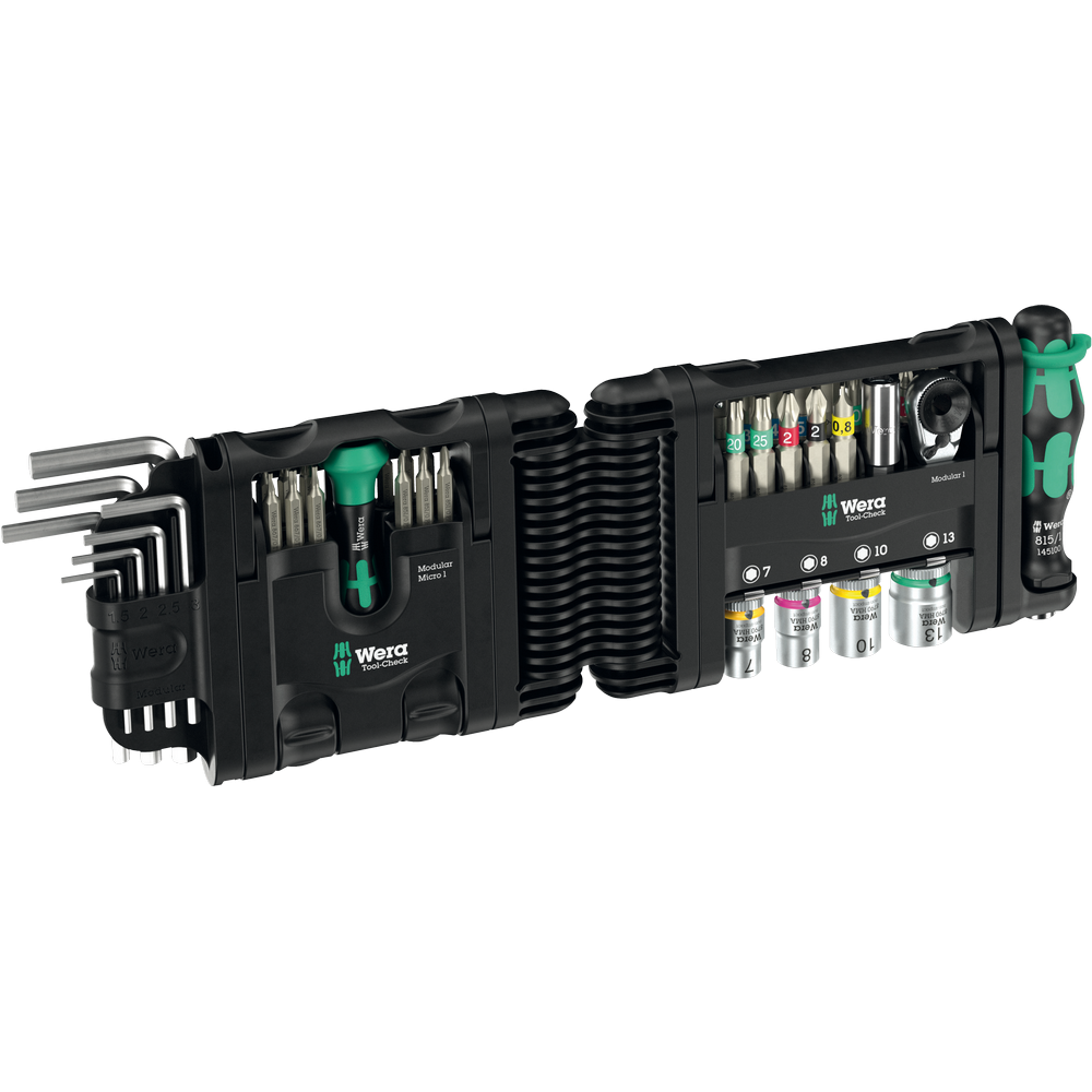 Набір торцевих головок і біт з тріскачкою Wera 1/4"+набір шестигранників 50од. 05049020001 Одеса - фото 1