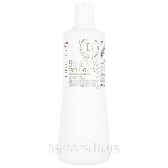 Окислитель Wella Вlondor Freelights 1000 мл 9% Киев - изображение 1