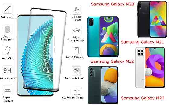 Захисне скло HyperGlass Pro для Samsung Galaxy M20, M21, M22, M23 – максимальна чутливість та захист Київ