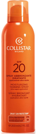 Спрей для засмаги Collistar Moisturizing Tanning Spray SPF20 200ml Слов'янськ