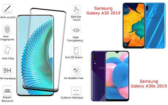 Захисне скло HyperGlass Pro для Samsung Galaxy A30 2019, Galaxy A30s 2019 – максимальна чутливість та захист Київ