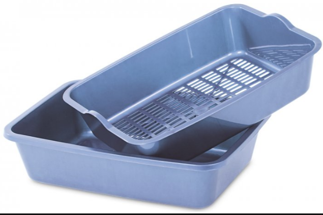 Туалет глибокий із сіточкою Барсик (40*30*11) "Природа" Вінниця - фото 1