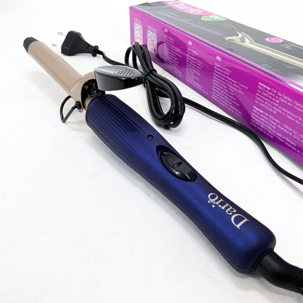 Щипці для укладання та завивки DARIO DHC6519 65 Вт, Щипці гофре для об'єму волосся YI-67 Київ - фото 2