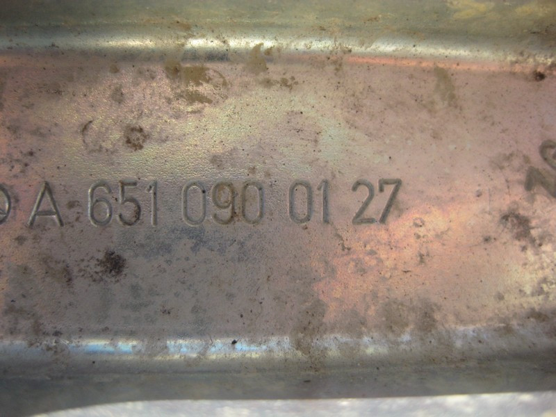 Mercedes-Benz  A6510900127 Кронштейн - опора теплообмінника відпрацьованих газів двигуна OM651 R4 2.2 cdi C-Class W204 E-Class W212 C207 CLS C218 G204 Одесса - изображение 3