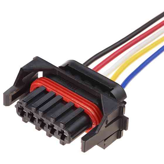 Роз'єм конектор с проводом, 5-кон., Дмрв (Дат, Масс, Расхода Воздуха), виробник GAZ, Mercedes-Benz 47940 Київ