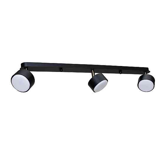 Светильник потолочный MSK Electric Copter спот с тремя поворотными плафонами GX53 NL 80405-3 BK Одесса