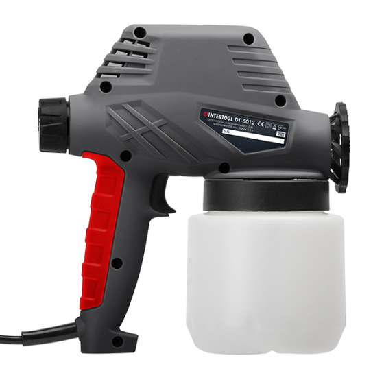Фарбопульт електричний INTERTOOL DT-5012, 110 Вт, форсунка 0.8 мм, бачок 0.8л., 300 мл / хв - для невеликих проектів Львів