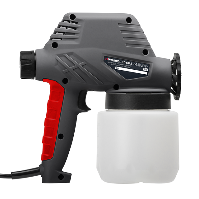 Фарбопульт електричний INTERTOOL DT-5012, 110 Вт, форсунка 0.8 мм, бачок 0.8л., 300 мл / хв - для невеликих проектів Львів - фото 6