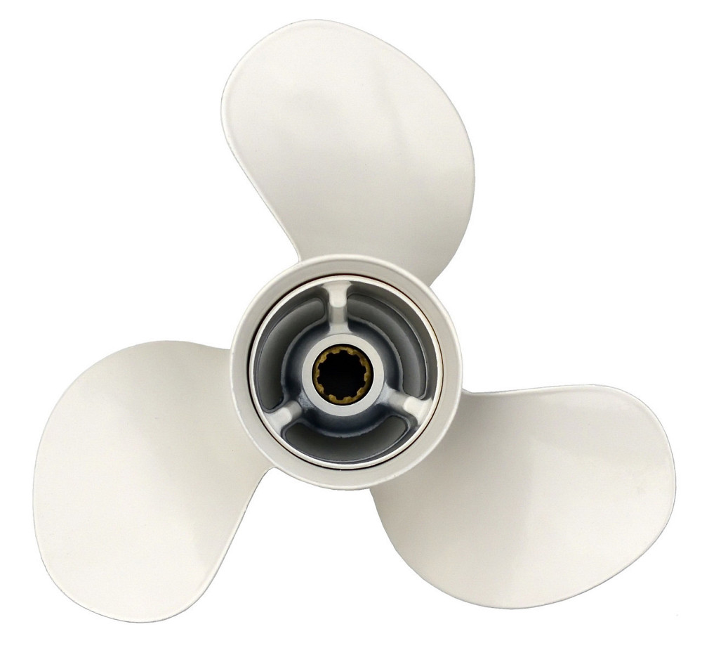 Винт Polaris Honda 58130-Zv7-012Ah 20--30 Hp ( 9-7/8 X 12) Лодочного Мотора Киев - изображение 1