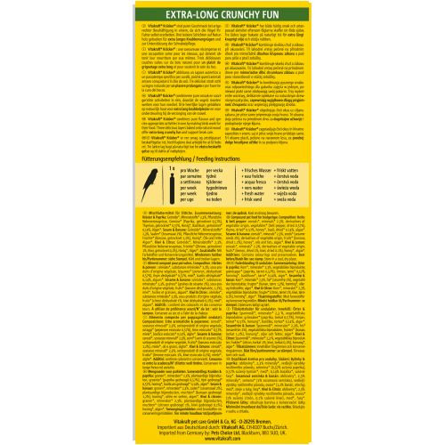 Лакомство Vitakraft Kracker Original Trio-Mix крекер для волнистых попугаев с инжиром киви и бананом 90 г / 3 шт Киев - изображение 3