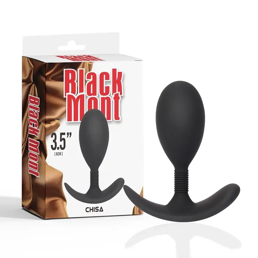 Анальна пробка Chisa Black Mont Anal Play Plug, размер M Sex Aura Київ - фото 1