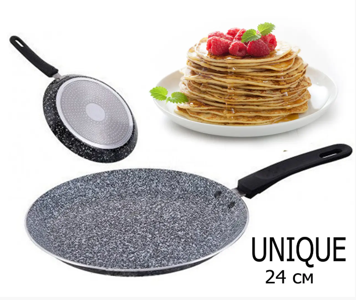 Блинница UNIQUE UN-5412 22 см гранит индукция Одесса - изображение 5