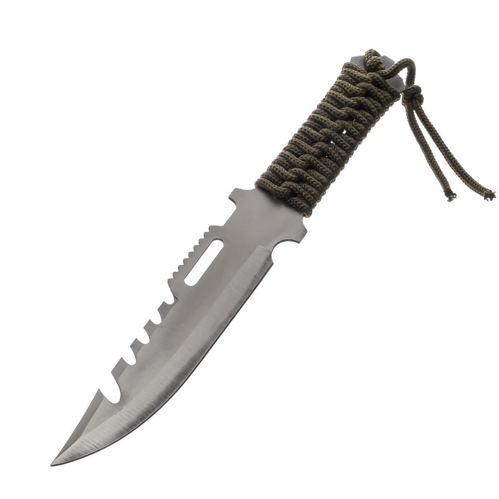 Ніж для мет. в чохлі (з зазубринами) U58 Дніпро - фото 1