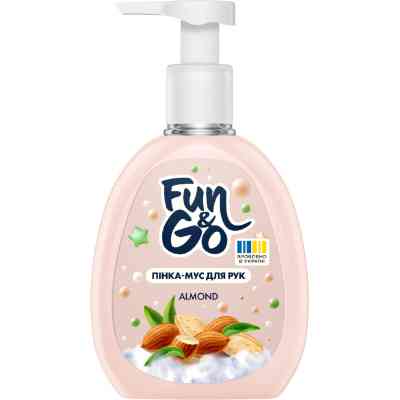Мило-пінка Fun&amp;Go Almond 300 мл (4820204701819) Вінниця