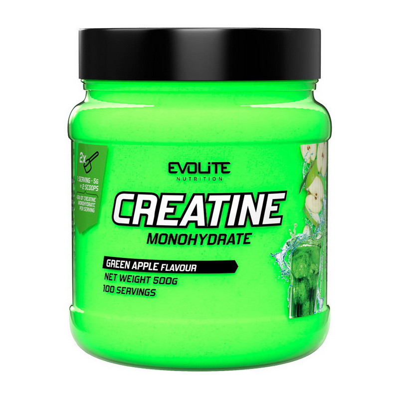 Creatine Monohydrate (500 g, green apple) Луцьк - фото 1