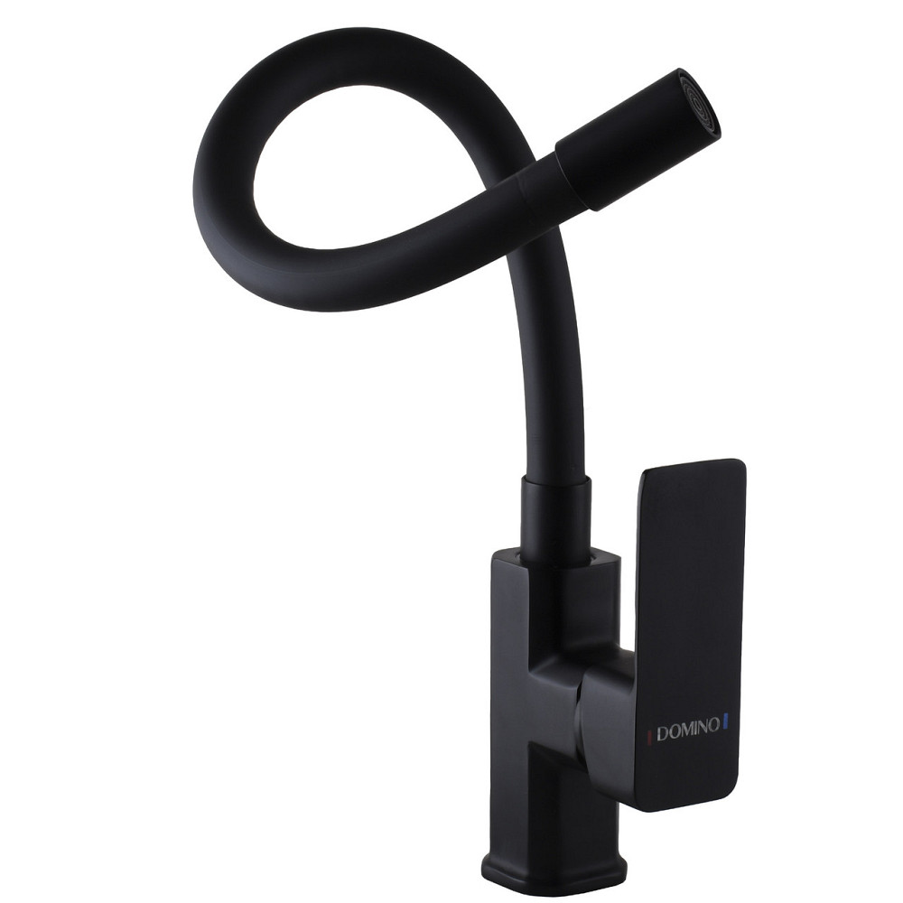 Змішувач для кухні DOMINO MALIBU DMM-203 LR-BLACK-BLACK Київ - фото 2