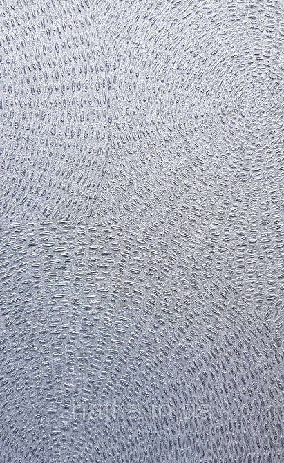 Обои виниловые на флизелиновой основе Rasch Ascona 1.06х10 абстракция круги точки структурные серебристые 3д Киев - изображение 2