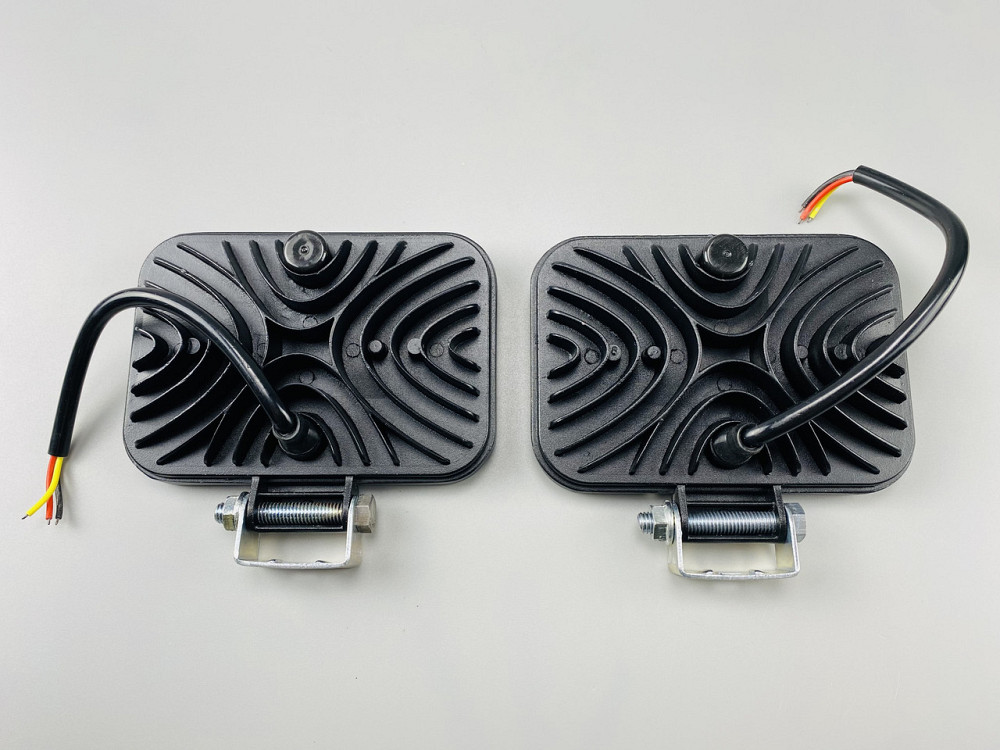 Фара LED прямокутна 99W ближнє і дальнє світло 33 led діода 6500K робоча фара Мукачево - фото 8