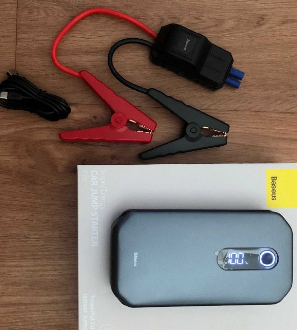 Портативний пусковий пристрій базеус бустер пусковое павербанк. Киев - изображение 7