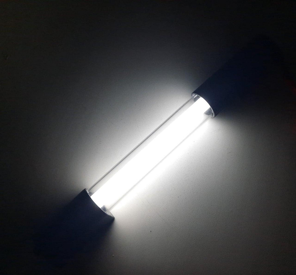 Підсвічування труба 3609-8" White NEON у прикурювальний. Вінниця - фото 1