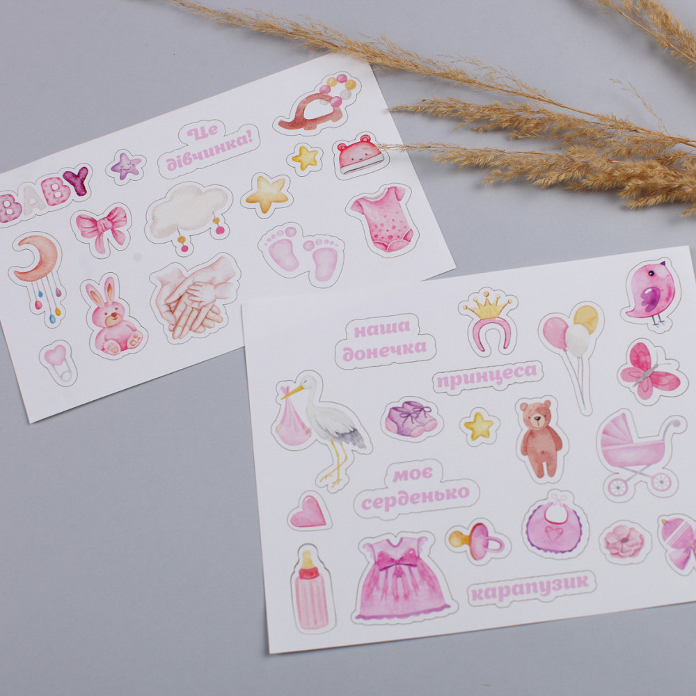 Стікери для дівчинки / Наклейки для дівчинки Тернополь - изображение 2