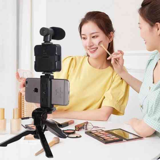 Лампа для блогеров 4в1, Кольцевой led свет для предметной съемки Прожектор блогеров MX-47 Ивано-Франковск