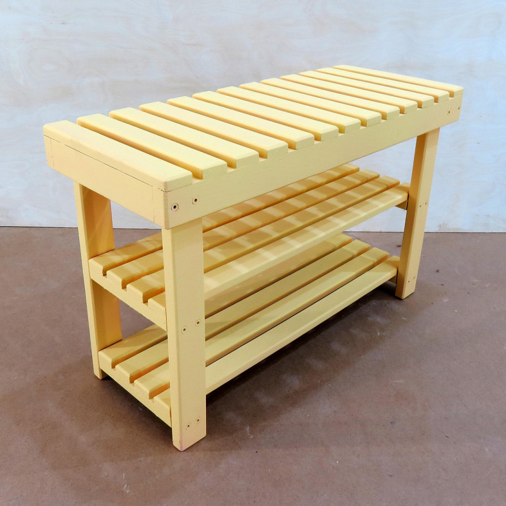 Полиця для взуття "Монте 80" лимонад Миколаїв - фото 5