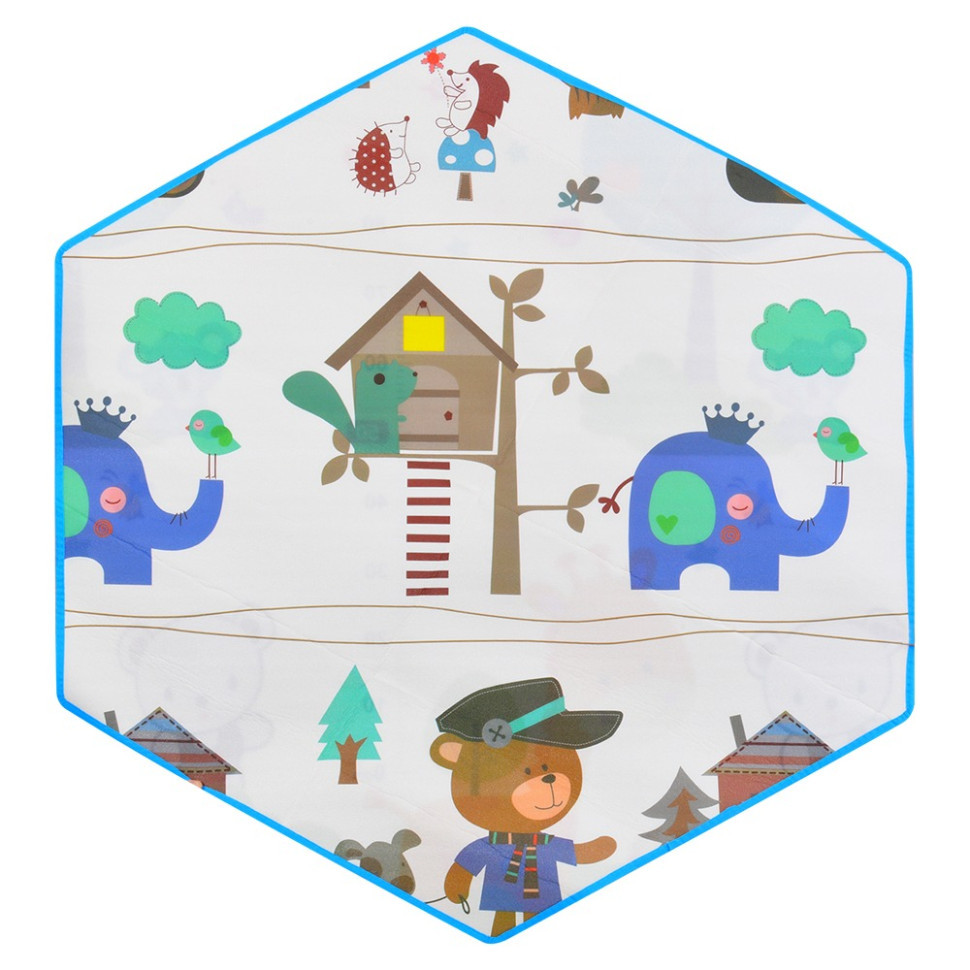 Детский манеж MR 1512 Silver Mist 146×127×110 см Винница - изображение 5