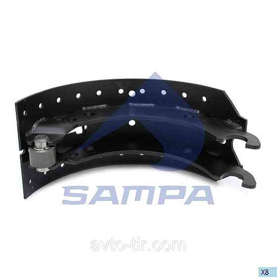 Тормозная колодка BPW металл. 420*180 Луцк