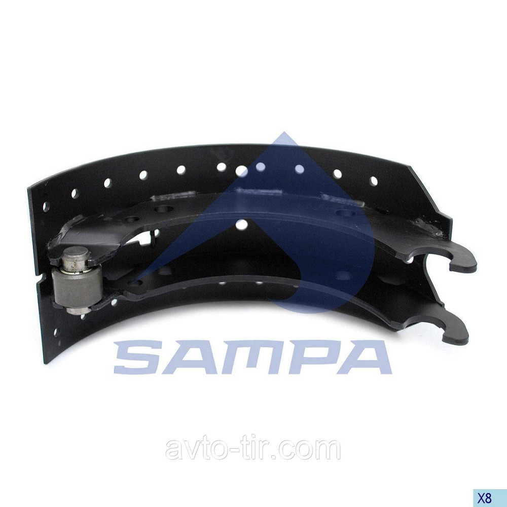 Тормозная колодка BPW металл. 420*180 Луцк - изображение 1