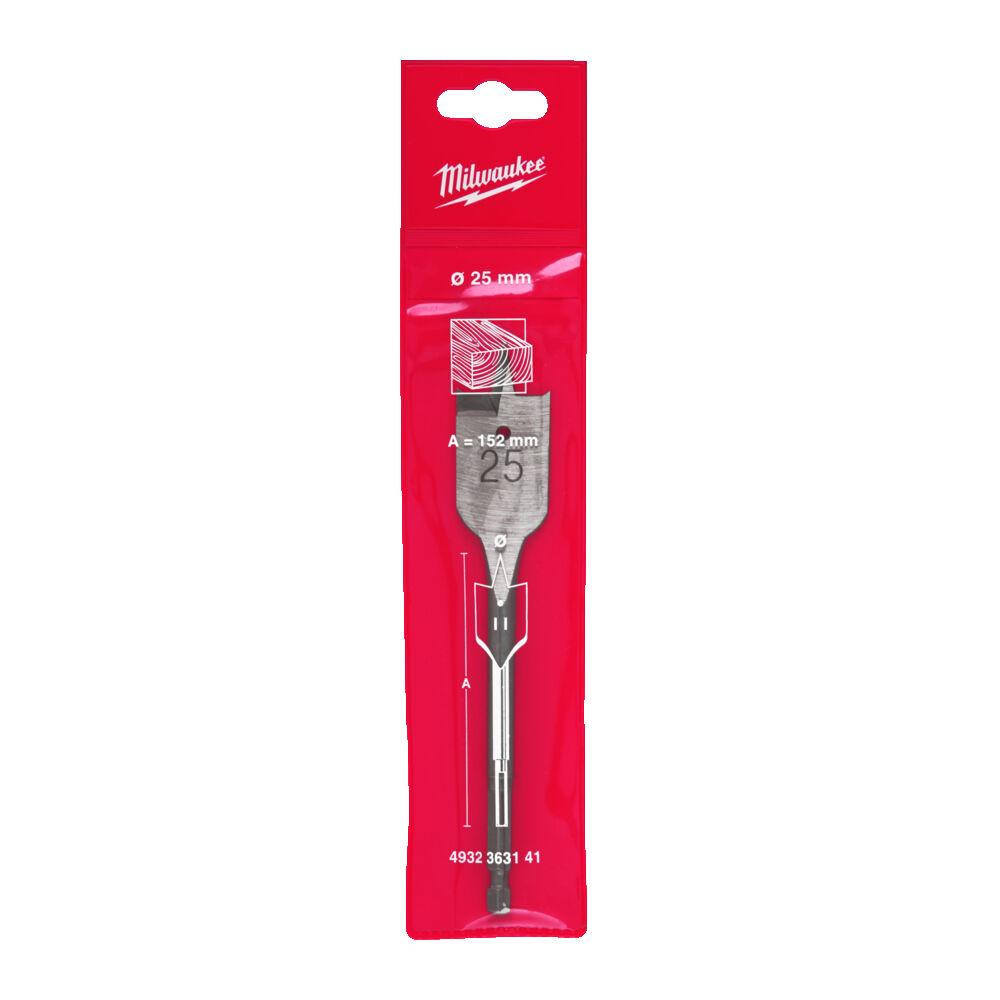 Свердло пір'яне MILWAUKEE, діаметр 25x152 мм Одеса - фото 2