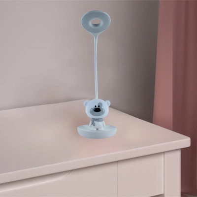 Настольная лампа Kite Bear LED с аккумулятором, белый (K24-492-2-1) Винница - изображение 6