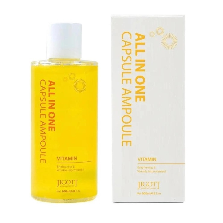 Капсульная сыворотка с витаминами All-In-One Vitamin Capsule Ampoule Jigott 200 мл Киев - изображение 2