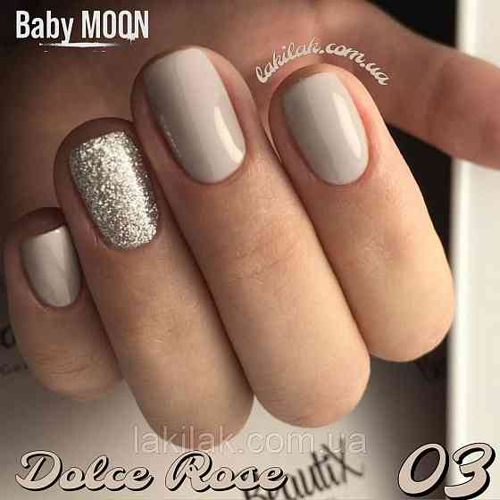 Гель-лак BABY MOON Dolce Rose №03 блідо-рожевий, 6 мл Херсон